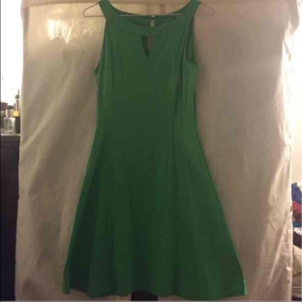 Aborable green summer dress